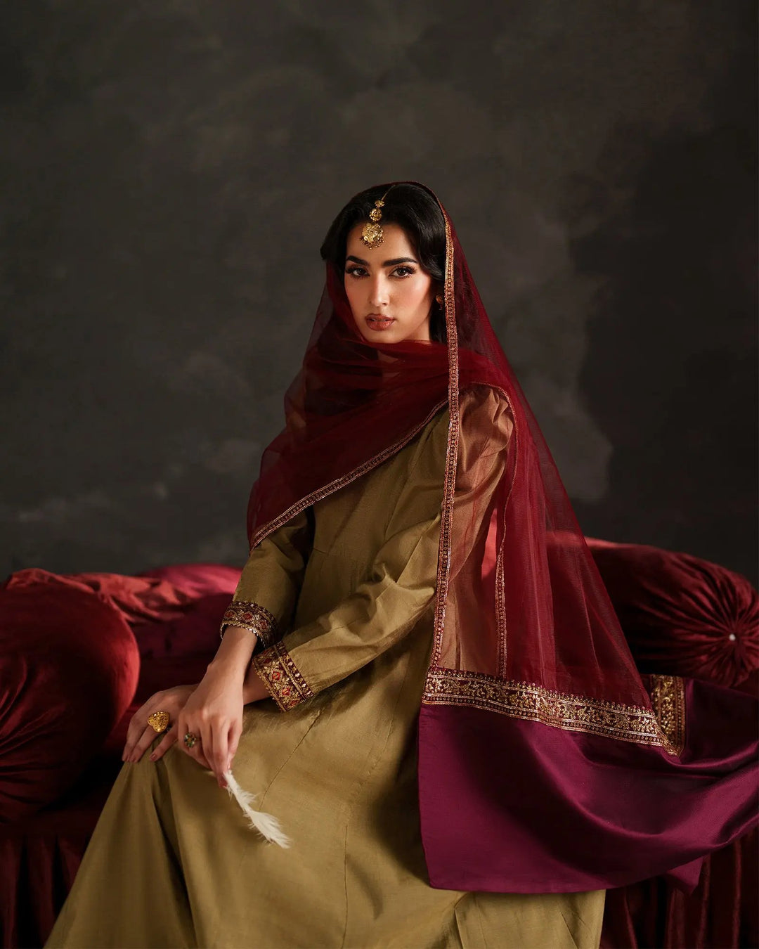 Plain Paper Katan Maxi | 1182 Sha Posh Textile