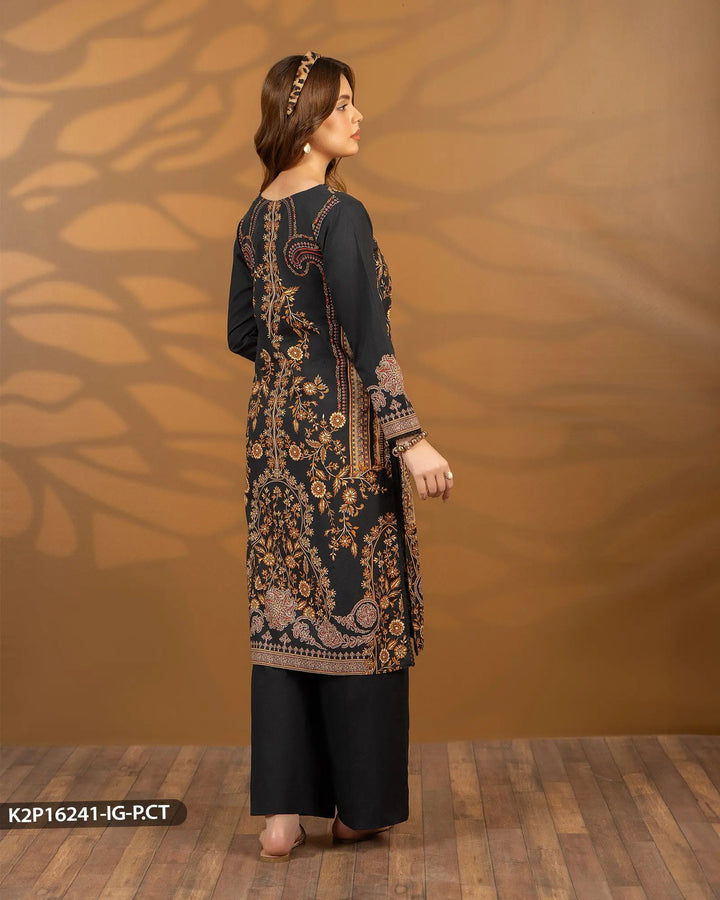 Popline Cotton Printed Suit | 16241-IG-P.CT - Sha Posh Textile