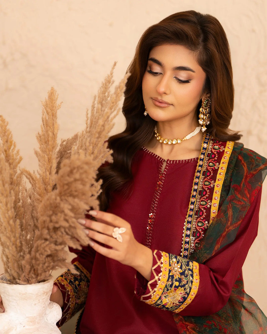 Raw Silk 3PC | 1335 Sha Posh Textile