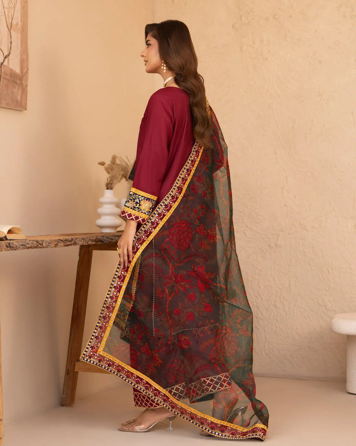 Raw Silk 3PC | 1335 Sha Posh Textile