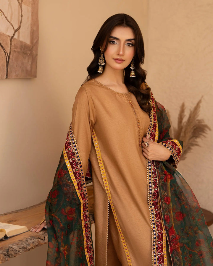 Raw Silk 3PC | 1335 Sha Posh Textile