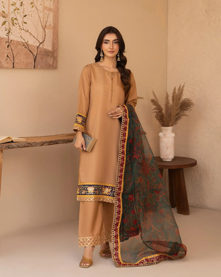 Raw Silk 3PC | 1335 Sha Posh Textile
