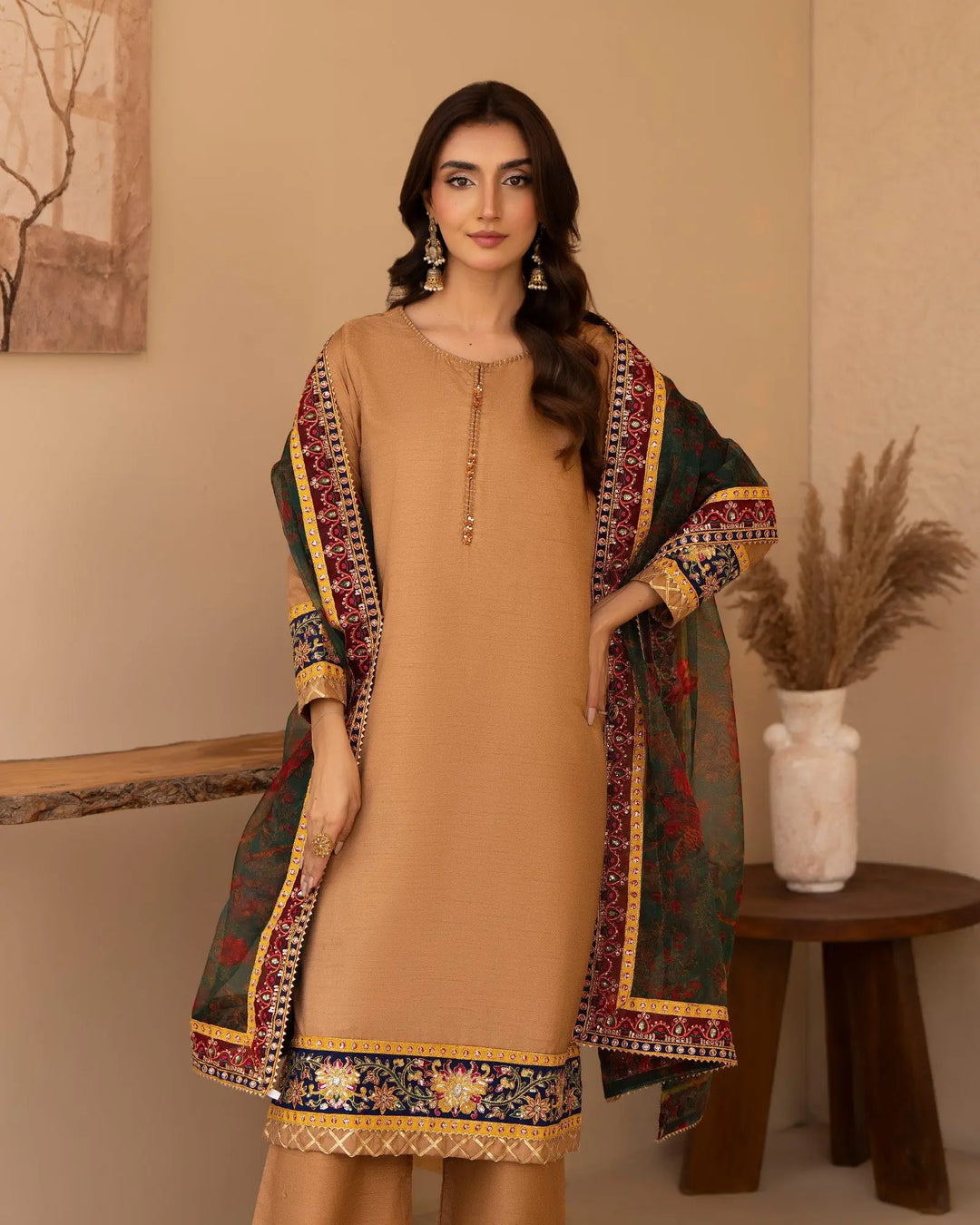 Raw Silk 3PC | 1335 Sha Posh Textile