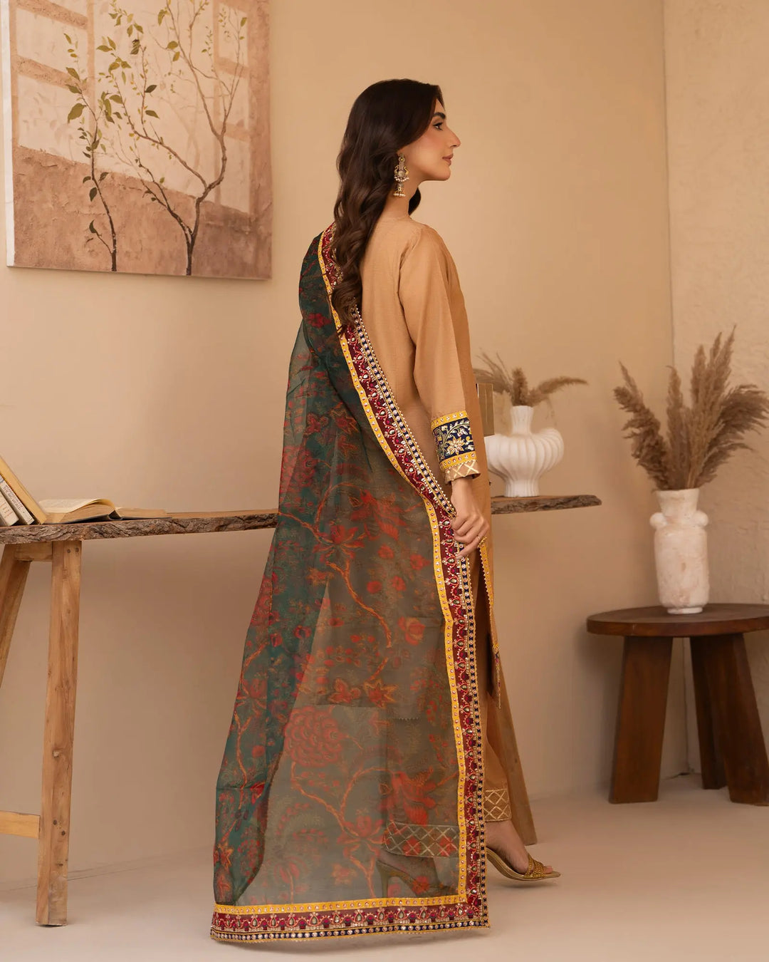 Raw Silk 3PC | 1335 Sha Posh Textile