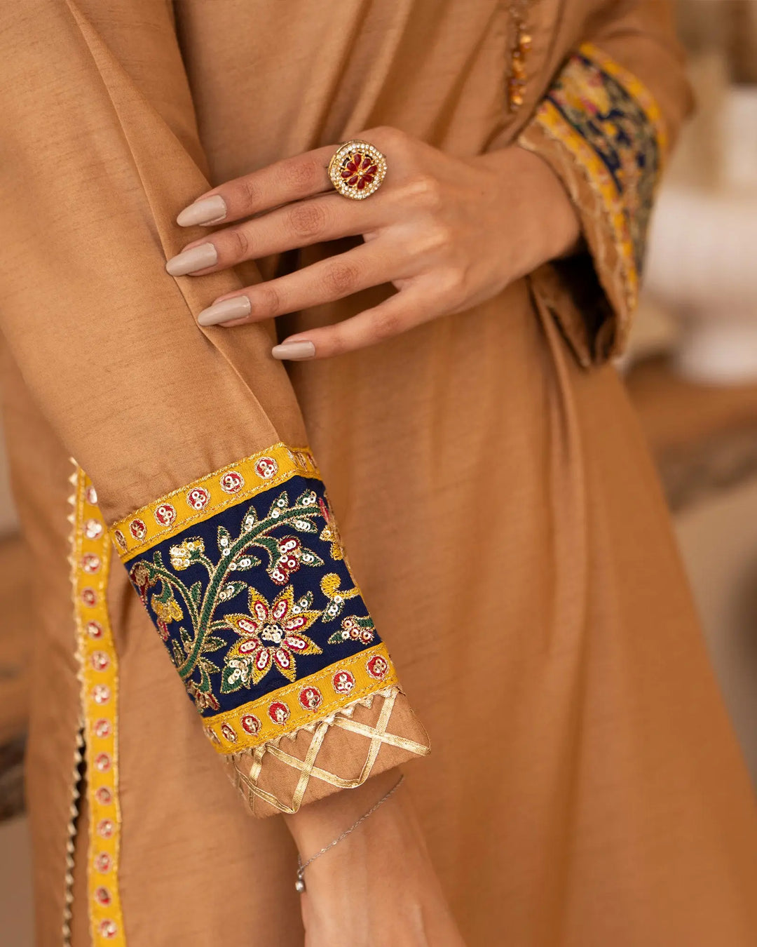 Raw Silk 3PC | 1335 Sha Posh Textile