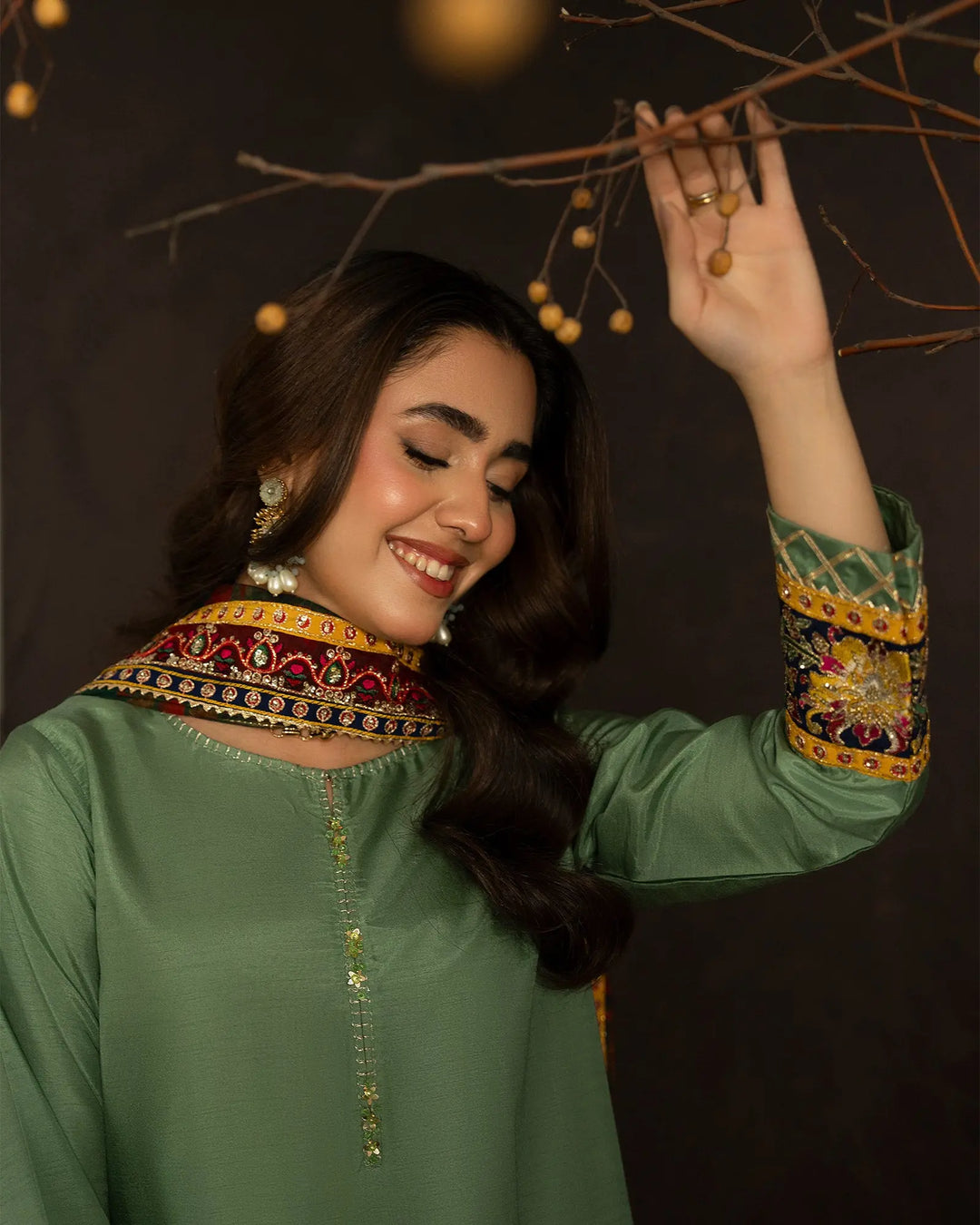 Raw Silk 3PC | 1335 Sha Posh Textile