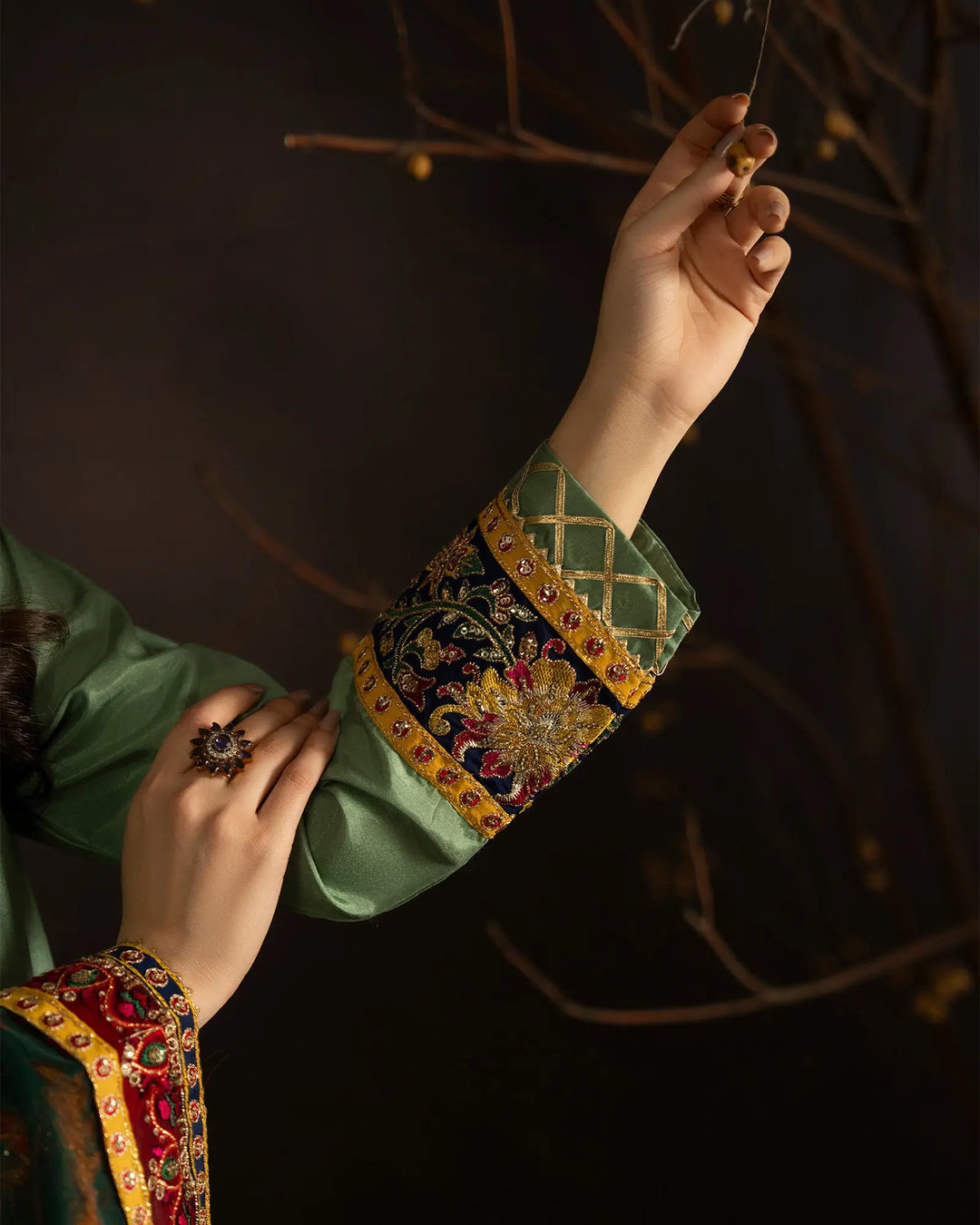 Raw Silk 3PC | 1335 Sha Posh Textile