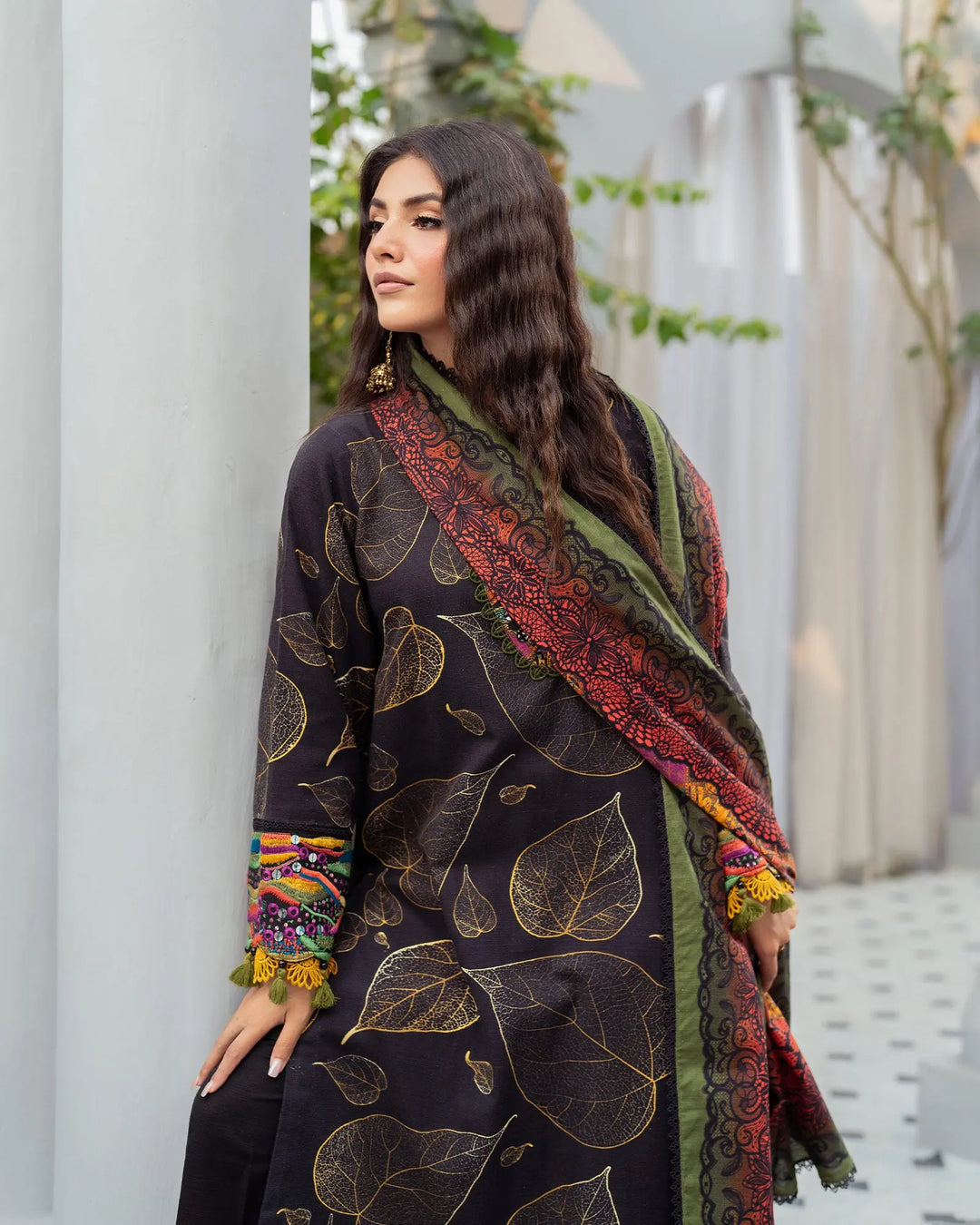 Raw Silk 3PC | 16362 - Sha Posh Textile