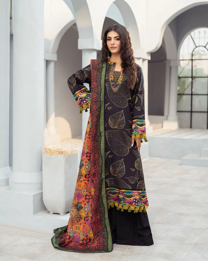 Raw Silk 3PC | 16362 - Sha Posh Textile