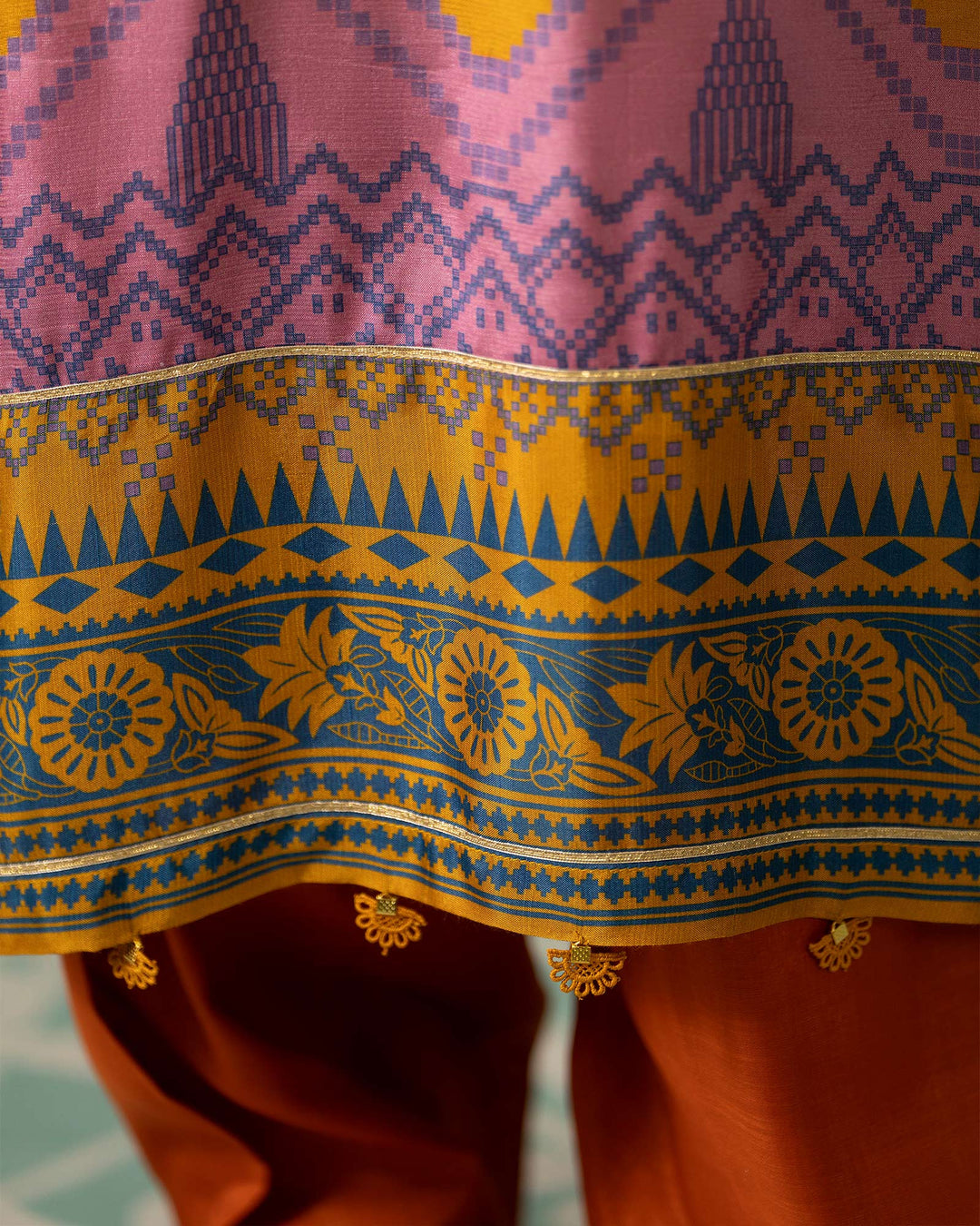 Raw Silk 3PC | 16411 Sha Posh Textile