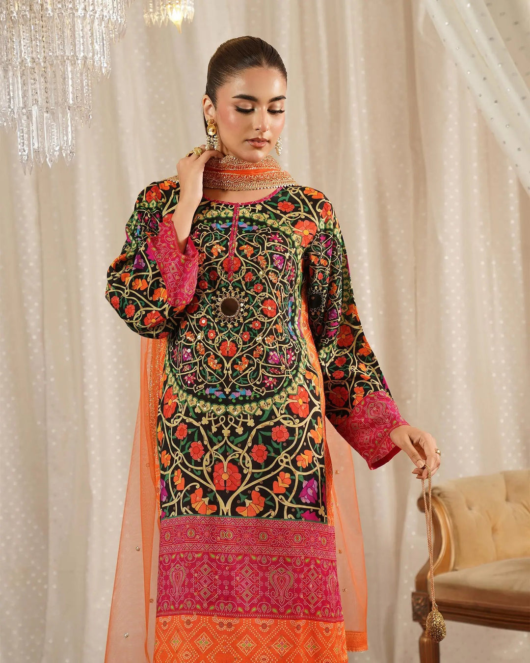 Raw Silk 3PC | 2289 Sha Posh Textile