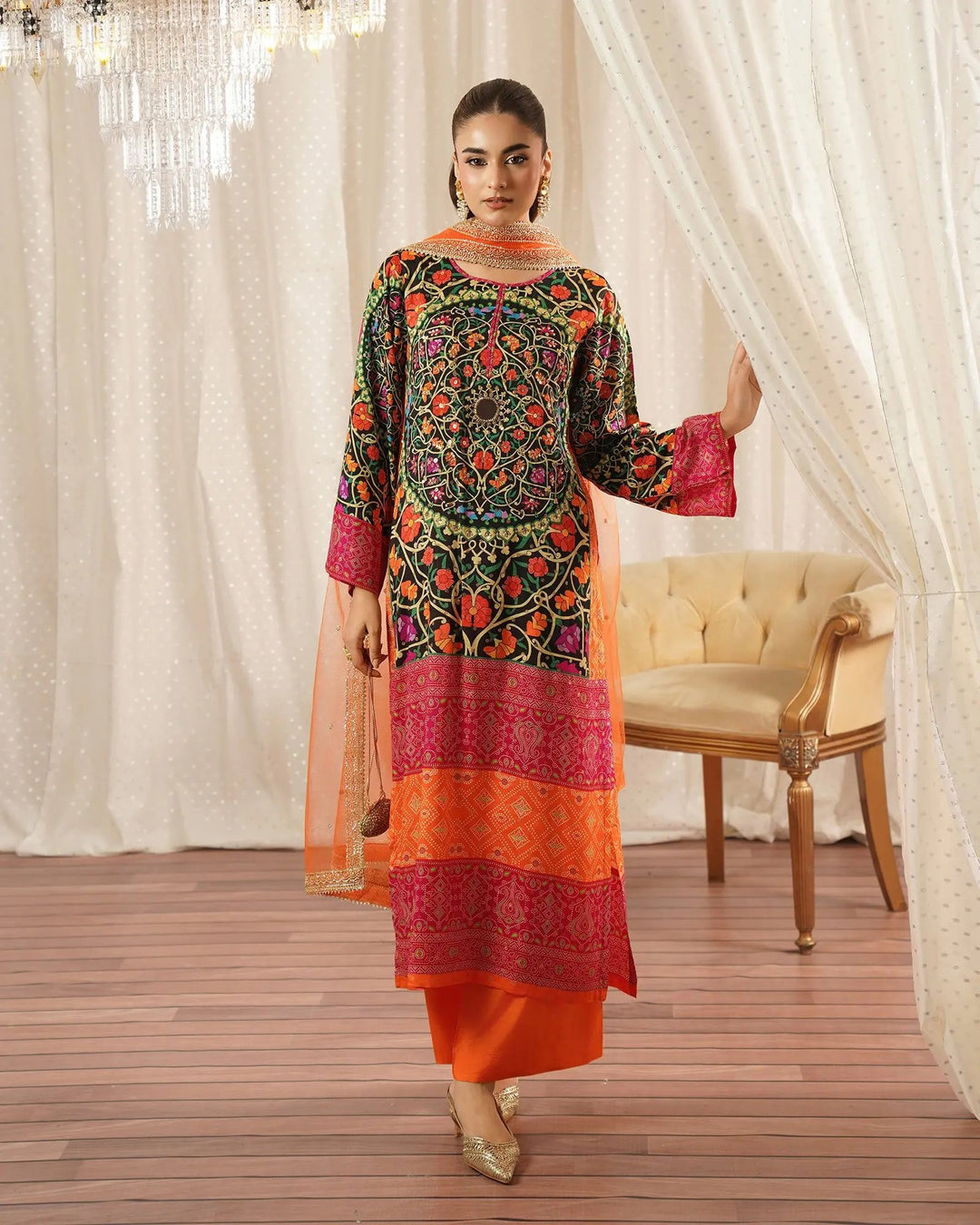 Raw Silk 3PC | 2289 Sha Posh Textile