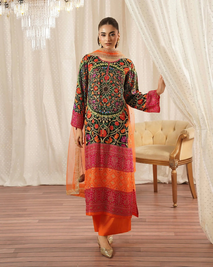 Raw Silk 3PC | 2289 Sha Posh Textile