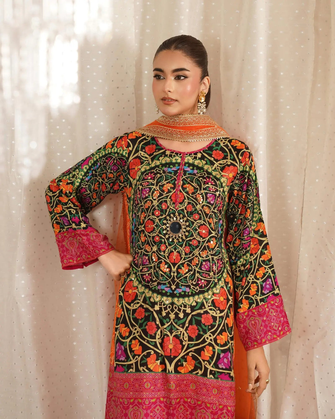 Raw Silk 3PC | 2289 Sha Posh Textile