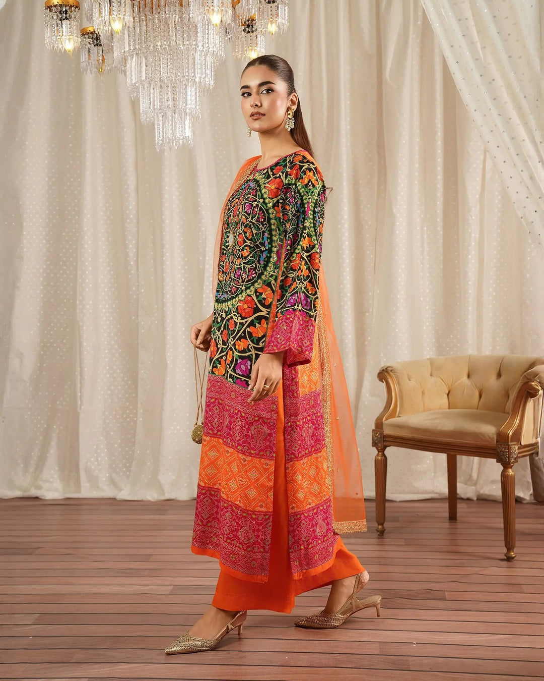 Raw Silk 3PC | 2289 Sha Posh Textile