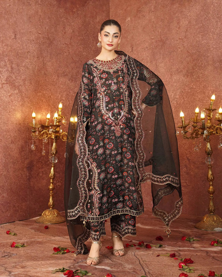 Raw Silk 3PC | 524 Sha Posh Textile