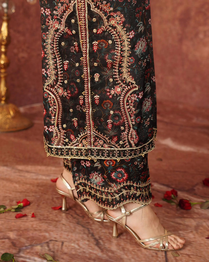 Raw Silk 3PC | 524 Sha Posh Textile