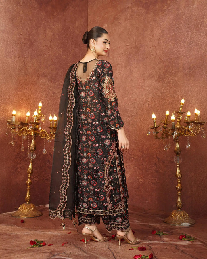 Raw Silk 3PC | 524 Sha Posh Textile