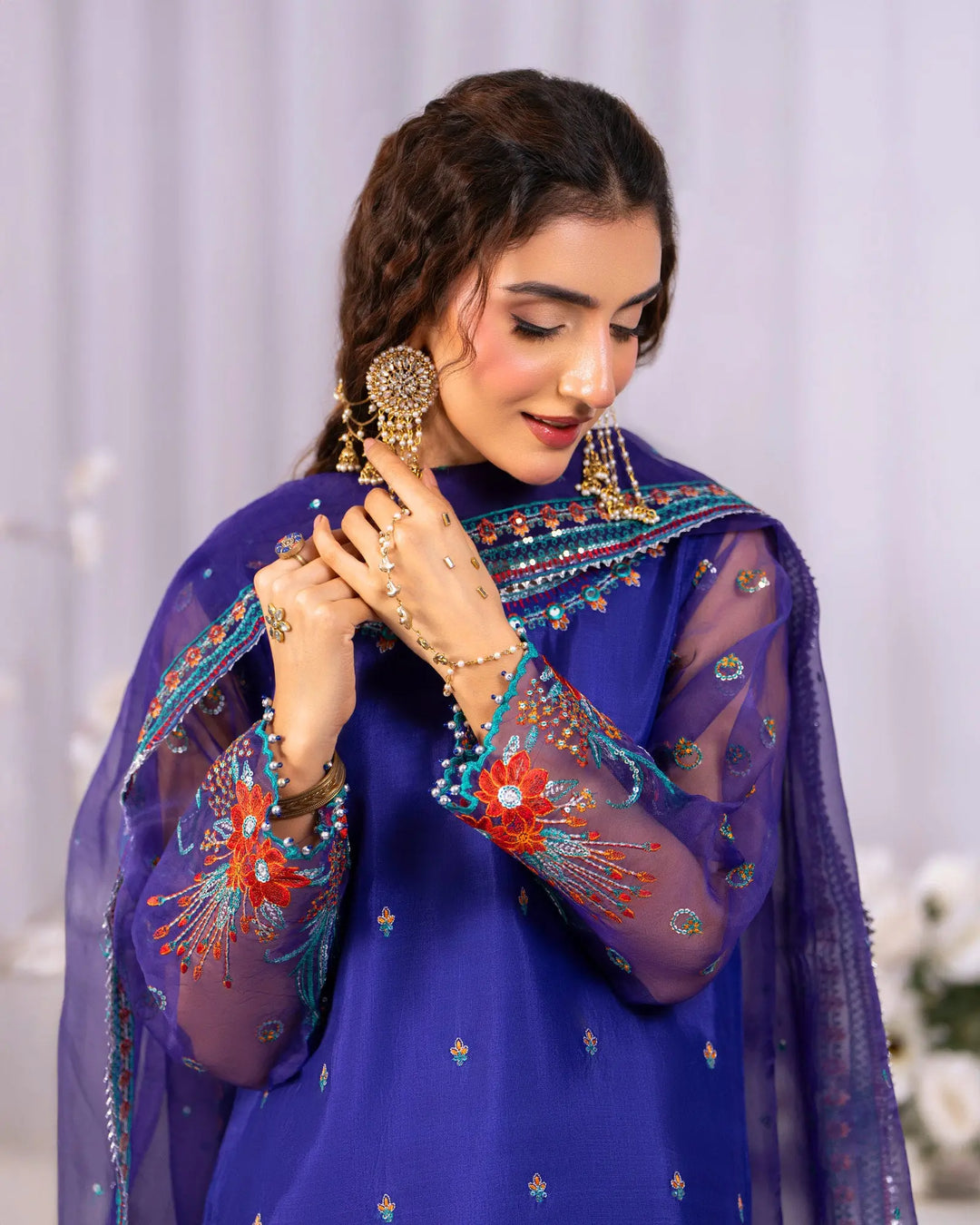 Raw Silk 3PC | 9759 Sha Posh Textile