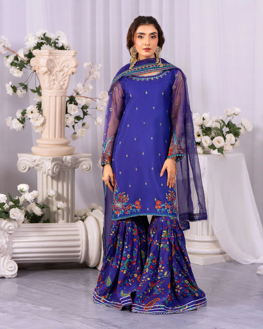 Raw Silk 3PC | 9759 Sha Posh Textile