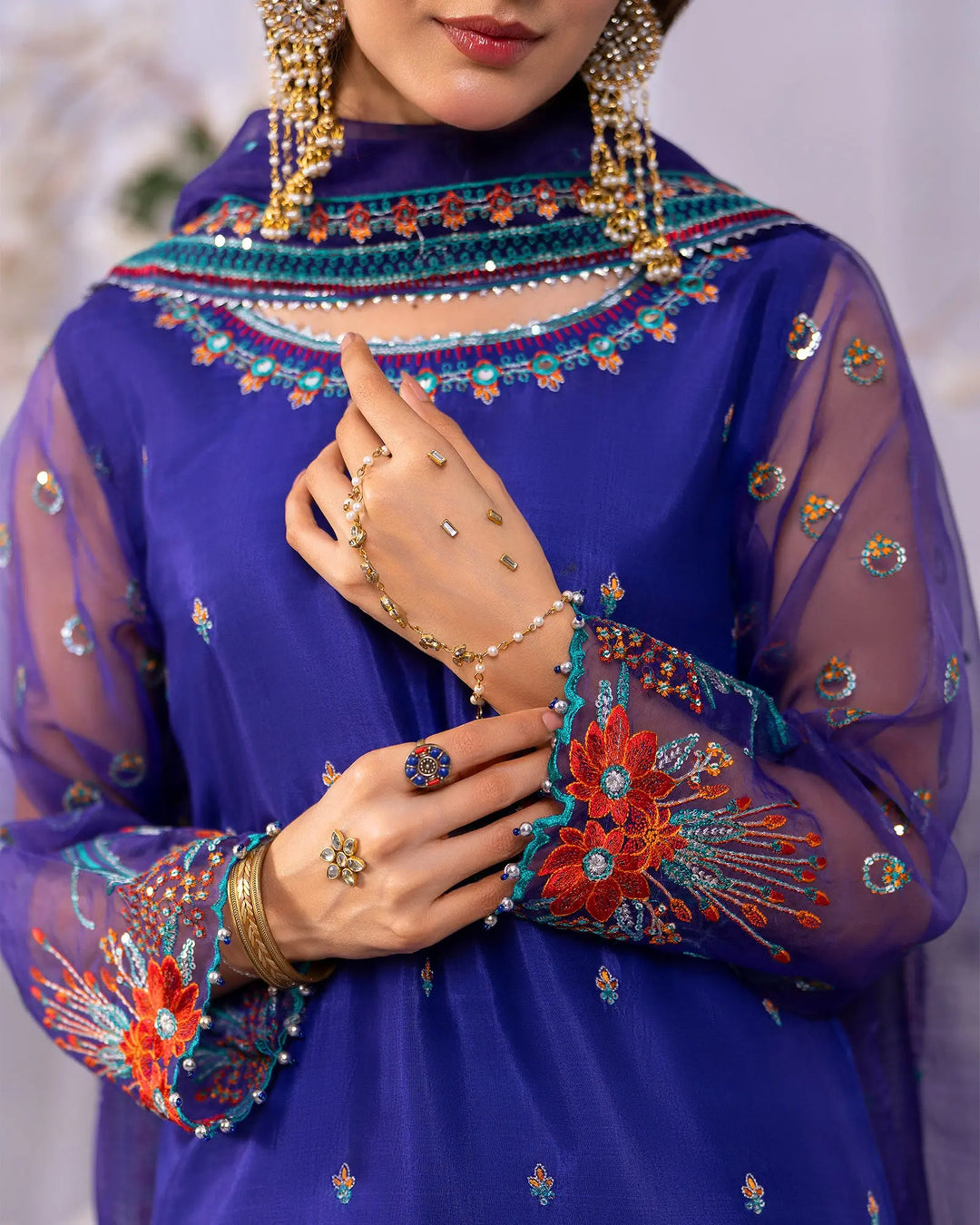 Raw Silk 3PC | 9759 Sha Posh Textile