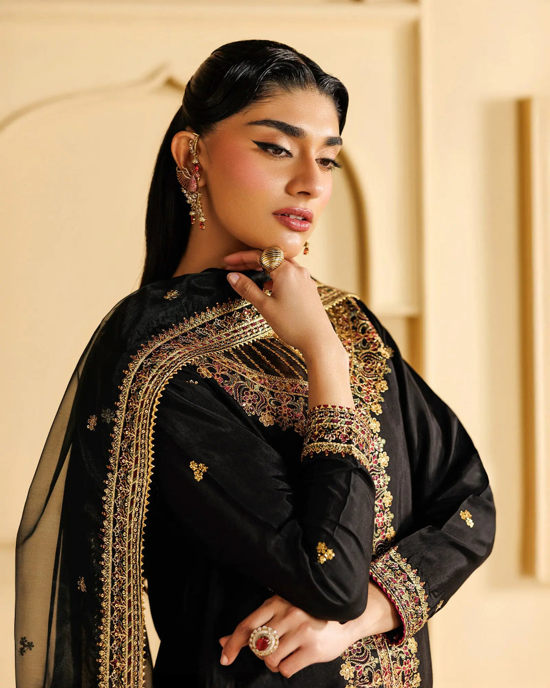Raw Silk 3PC | 9801 Sha Posh Textile
