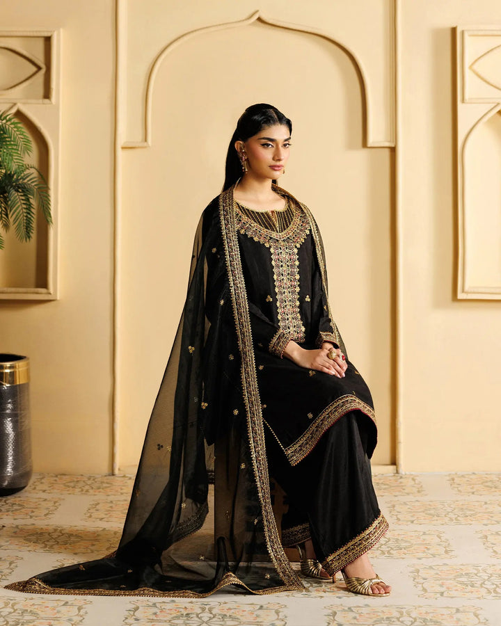 Raw Silk 3PC | 9801 Sha Posh Textile