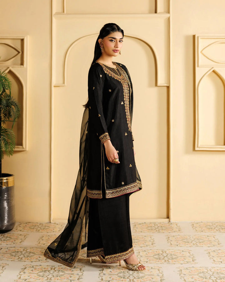 Raw Silk 3PC | 9801 Sha Posh Textile