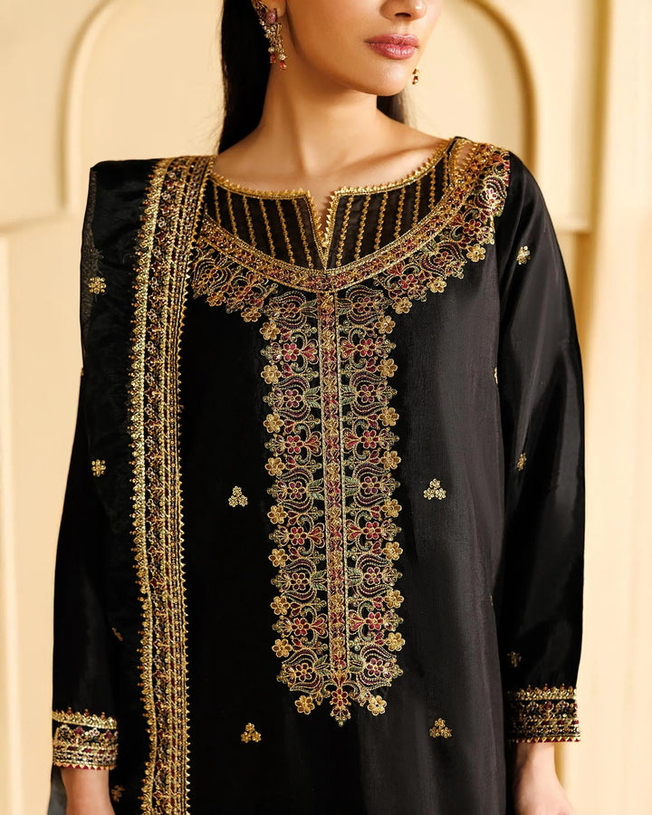Raw Silk 3PC | 9801 Sha Posh Textile