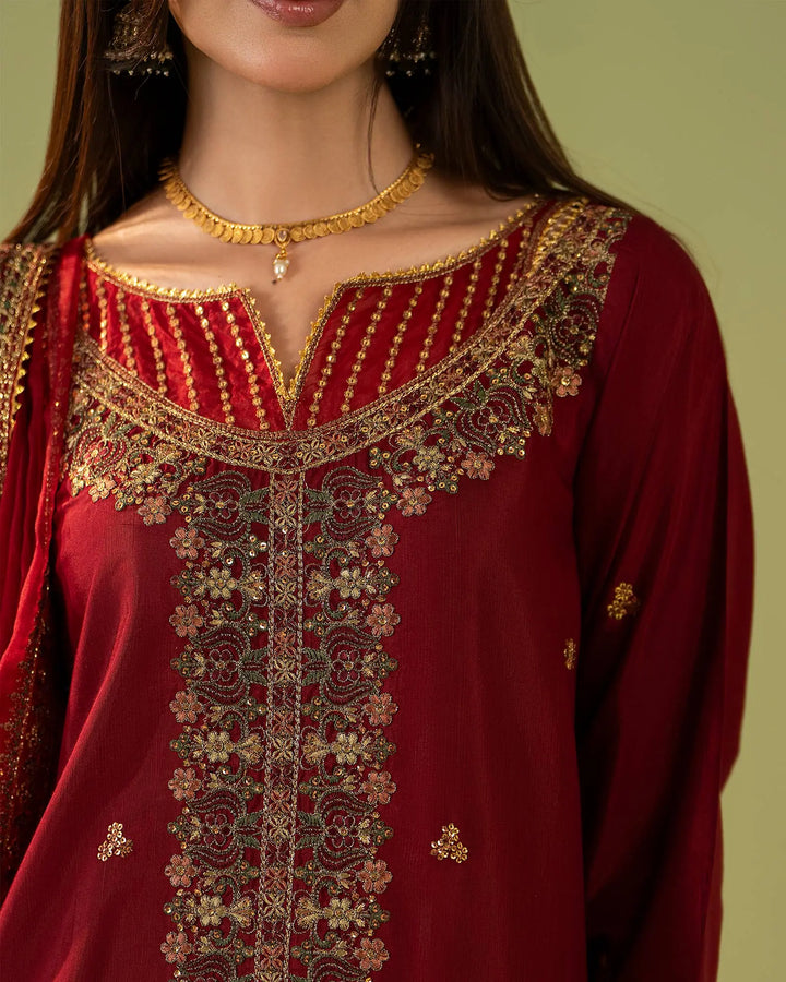 Raw Silk 3PC | 9801 Sha Posh Textile