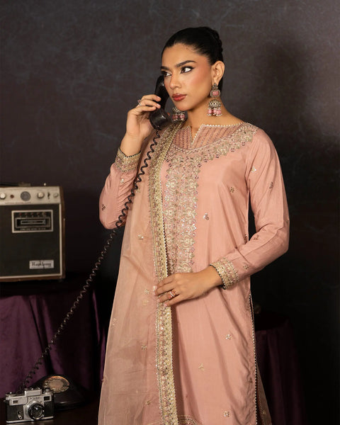 Raw Silk 3PC | 9801 Sha Posh Textile