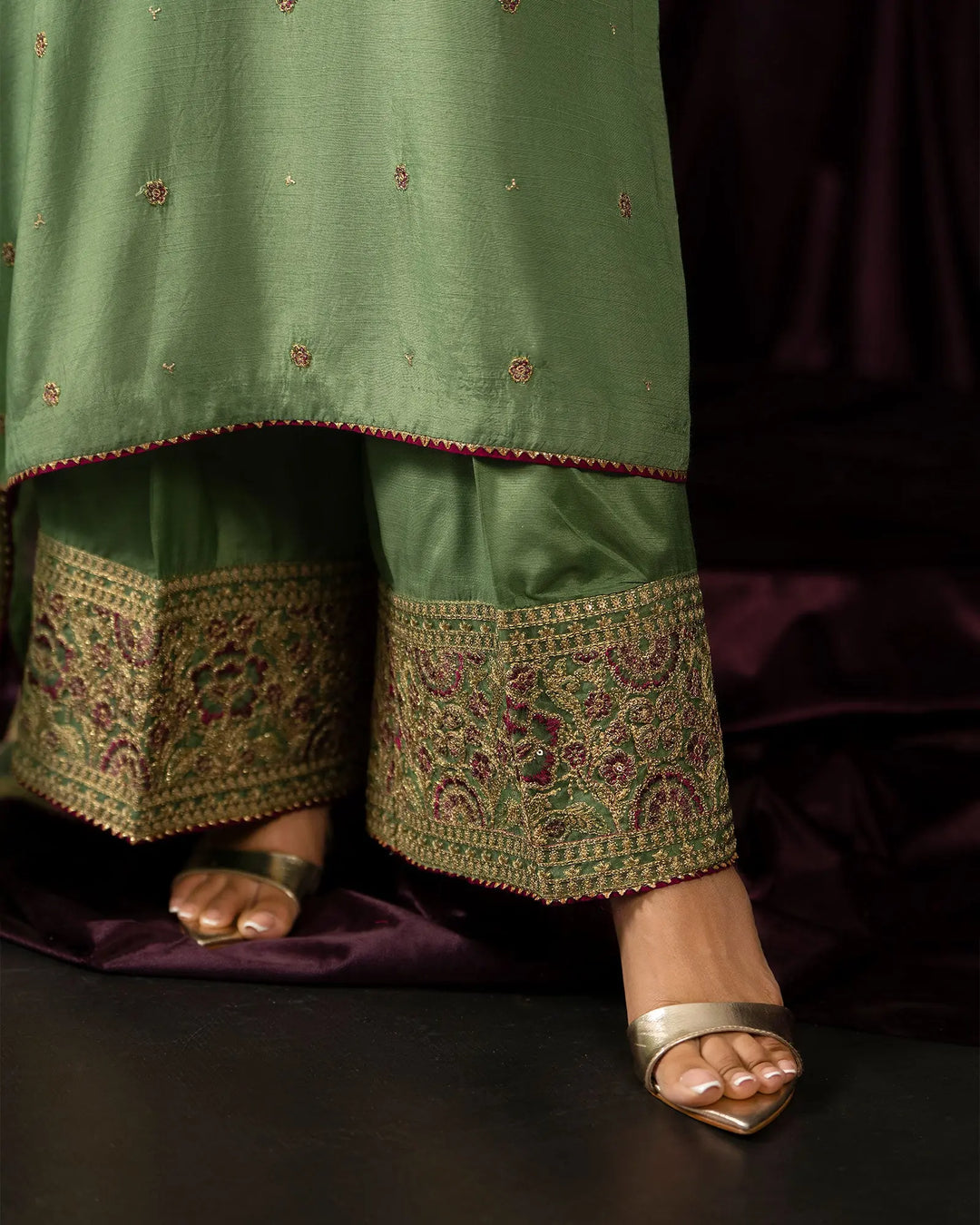 Raw Silk 3PC | 9816 Sha Posh Textile