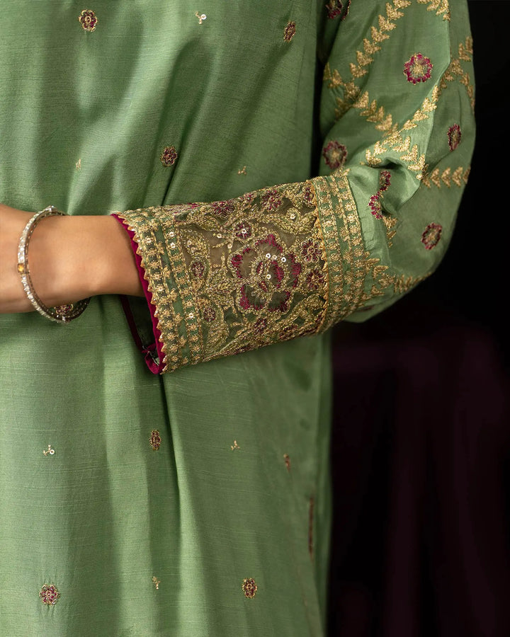 Raw Silk 3PC | 9816 Sha Posh Textile