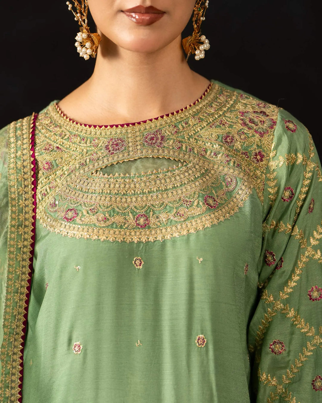 Raw Silk 3PC | 9816 Sha Posh Textile