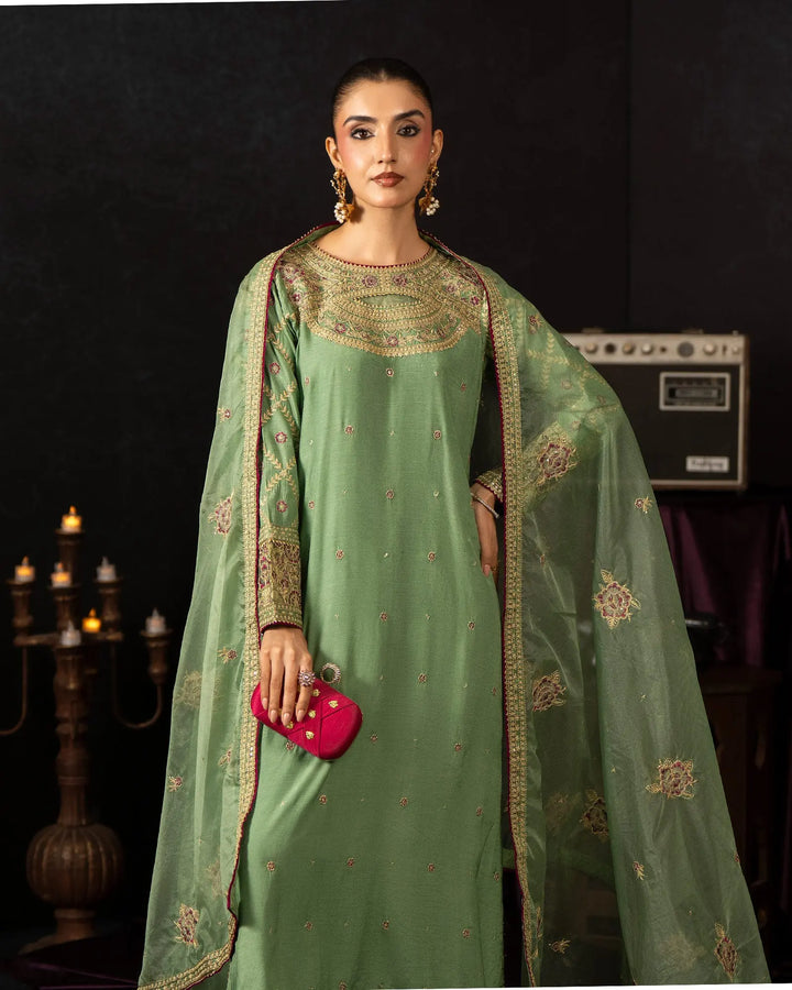Raw Silk 3PC | 9816 Sha Posh Textile