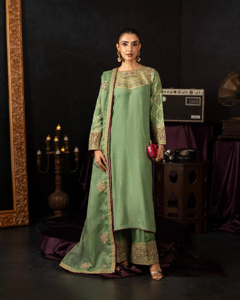 Raw Silk 3PC | 9816 Sha Posh Textile
