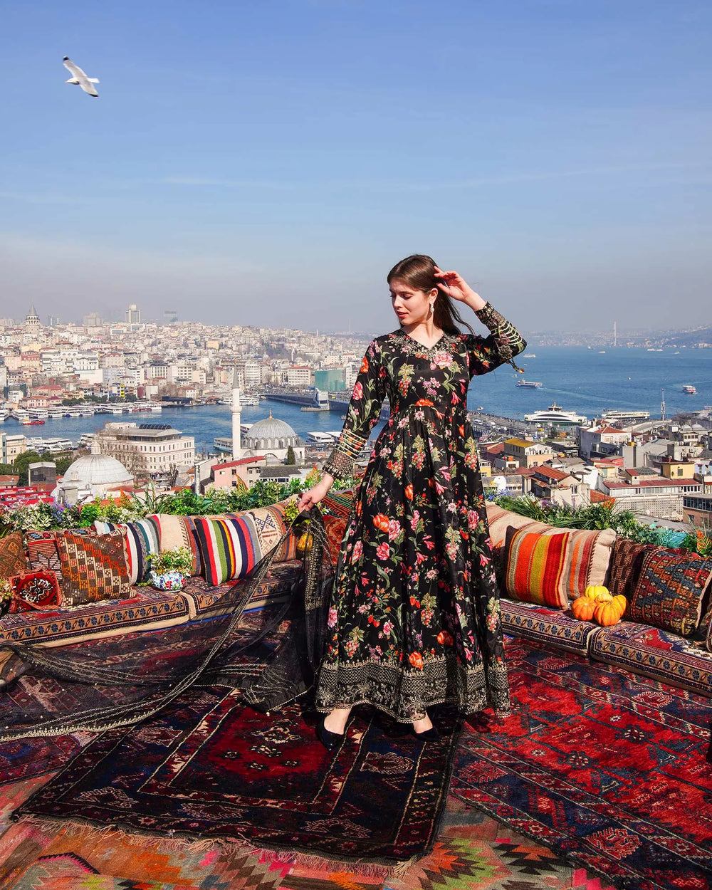 Raw Silk Maxi | 16417 Sha Posh Textile