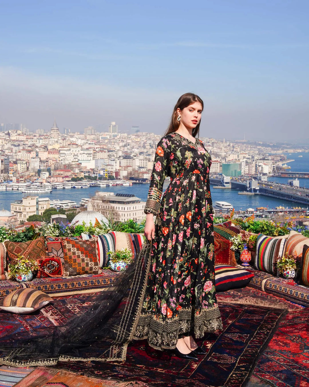 Raw Silk Maxi | 16417 Sha Posh Textile