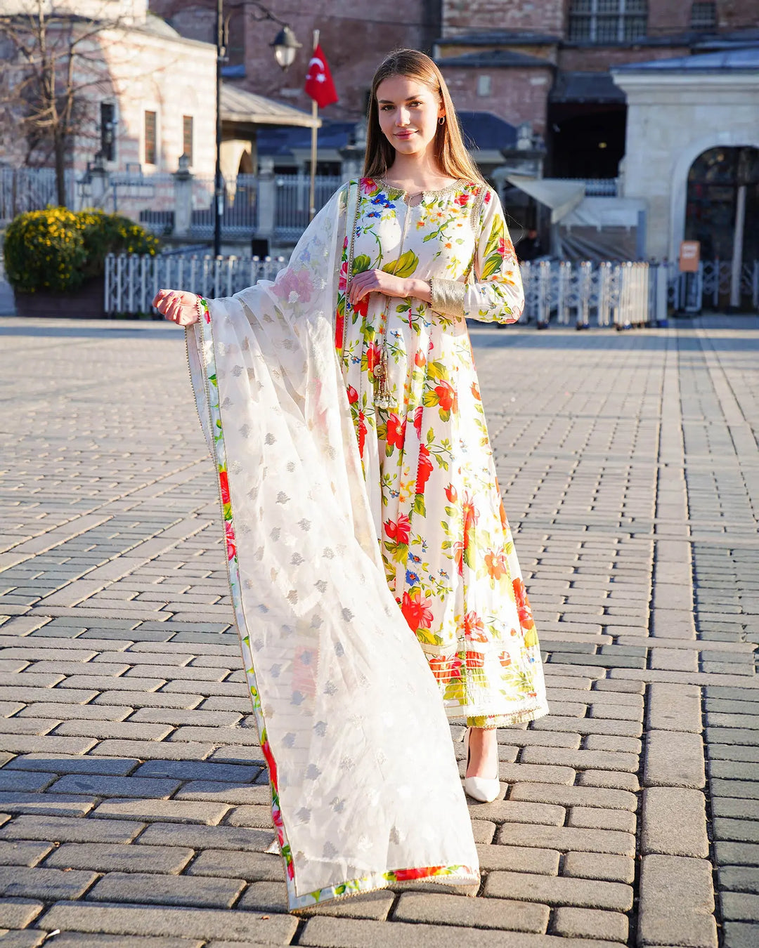 Raw Silk Maxi | 16428 Sha Posh Textile