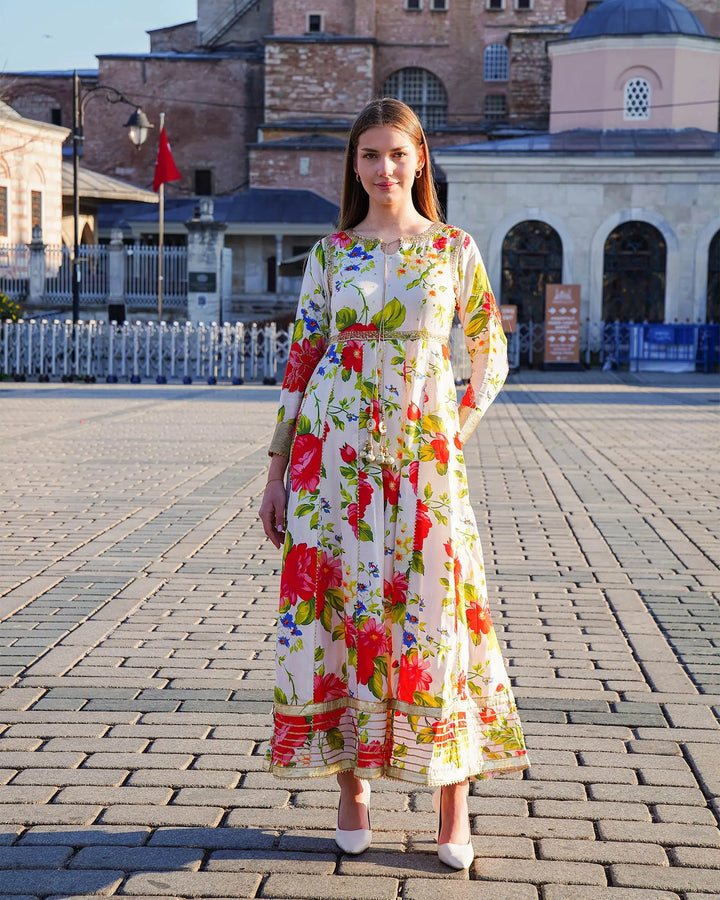 Raw Silk Maxi | 16428 Sha Posh Textile