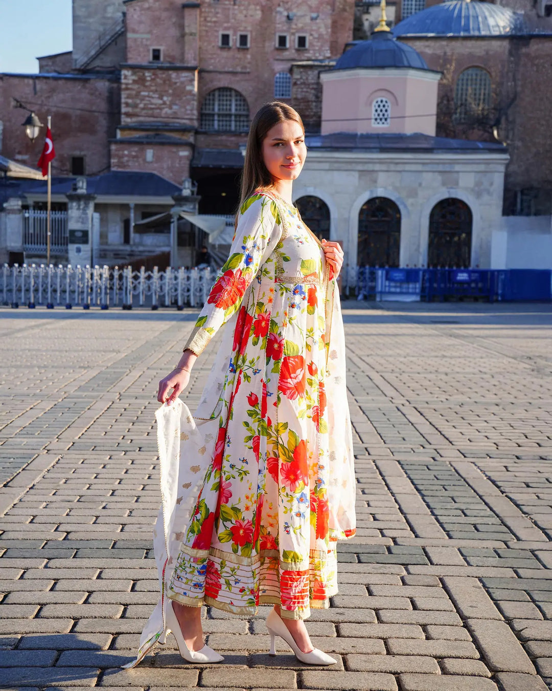 Raw Silk Maxi | 16428 Sha Posh Textile