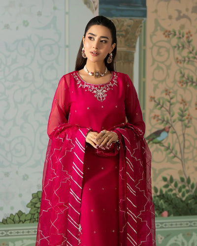 Semi Pure Organza 3PC | 431 Sha Posh Textile