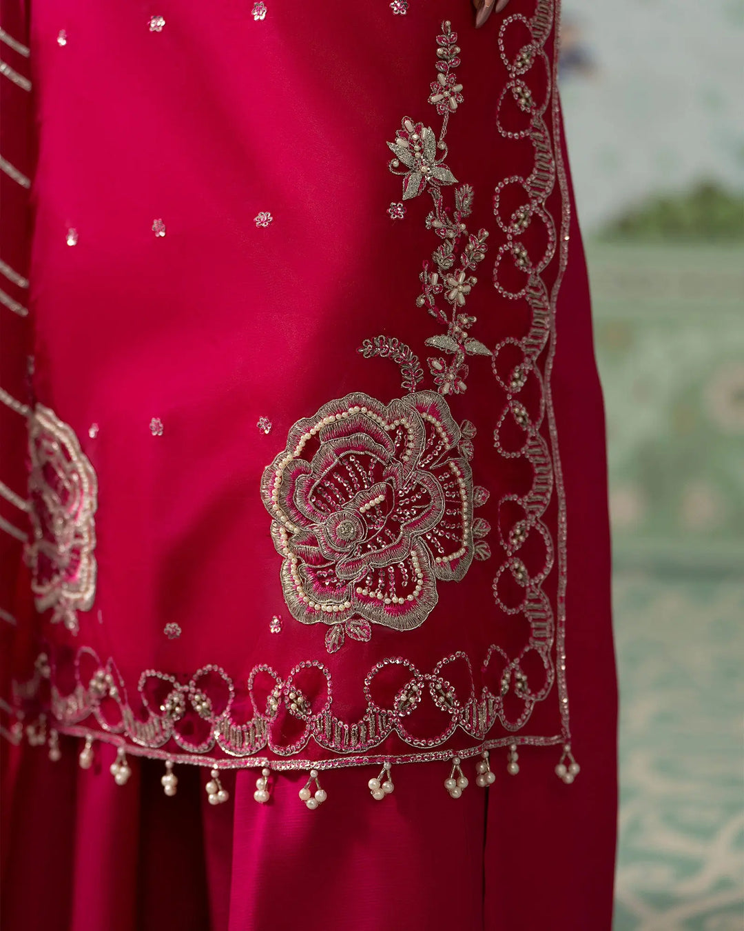 Semi Pure Organza 3PC | 431 Sha Posh Textile