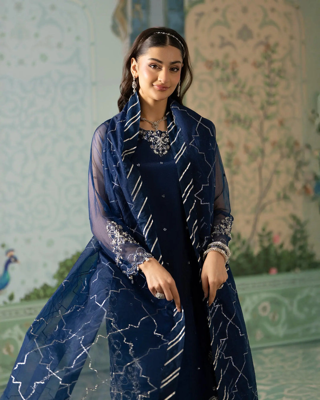 Semi Pure Organza 3PC | 431 Sha Posh Textile