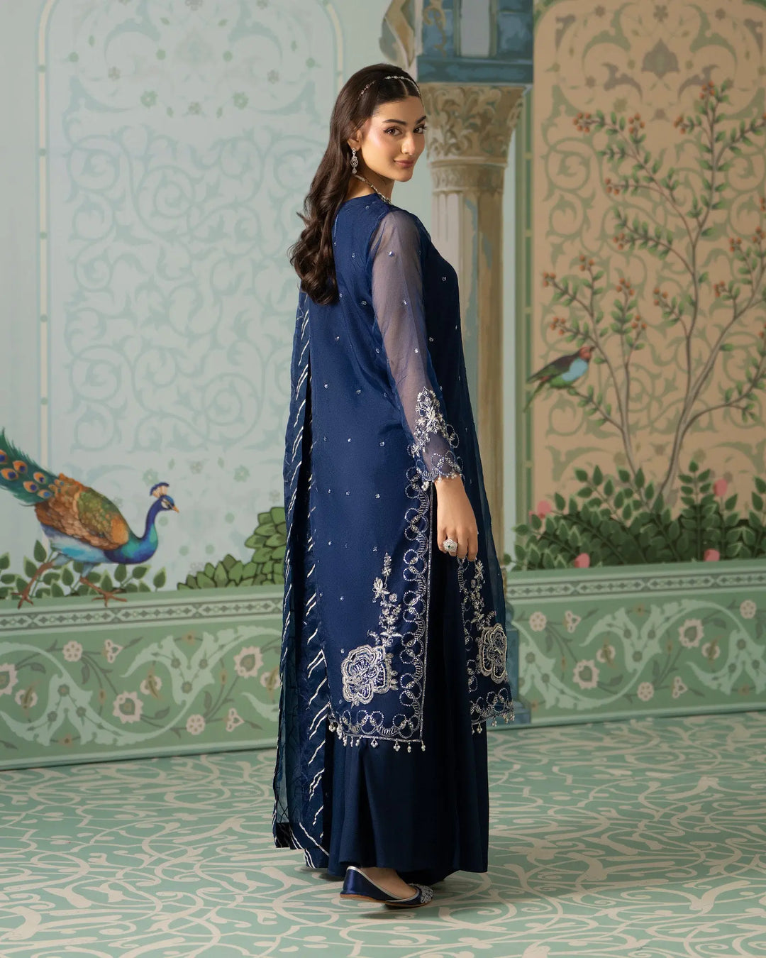 Semi Pure Organza 3PC | 431 Sha Posh Textile