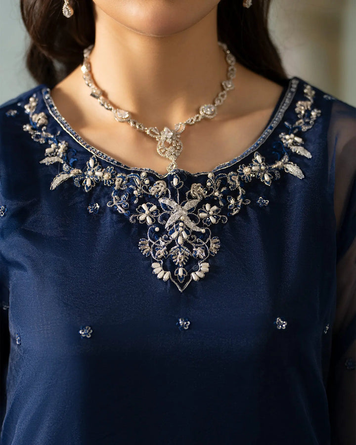 Semi Pure Organza 3PC | 431 Sha Posh Textile