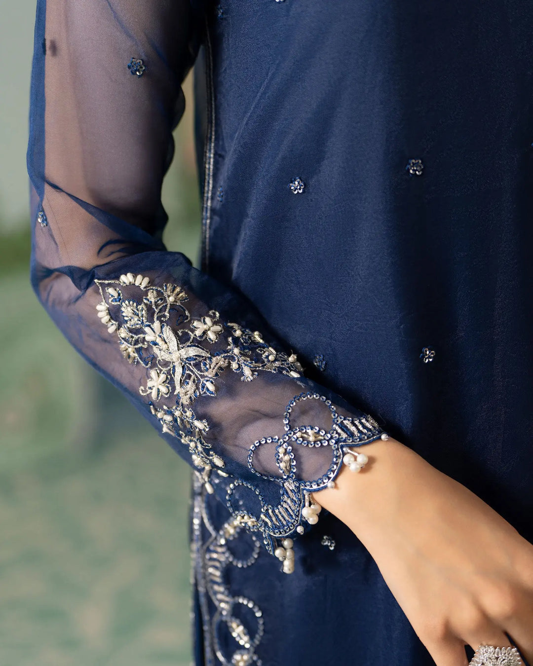 Semi Pure Organza 3PC | 431 Sha Posh Textile