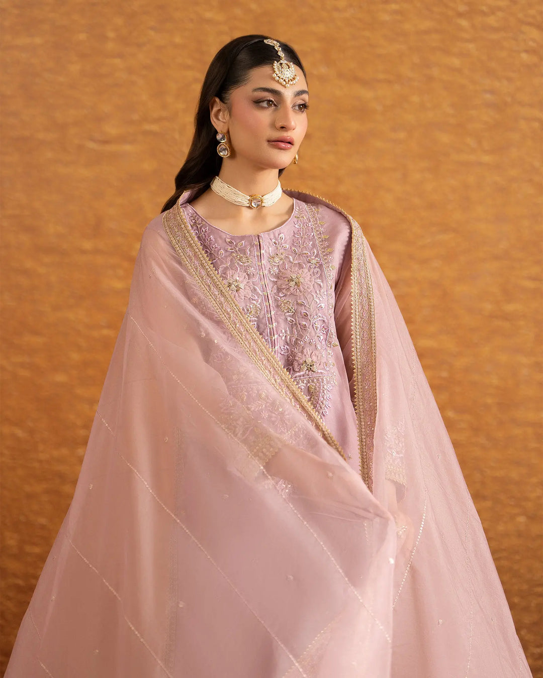 Semi Pure Organza 3PC | 9792 Sha Posh Textile