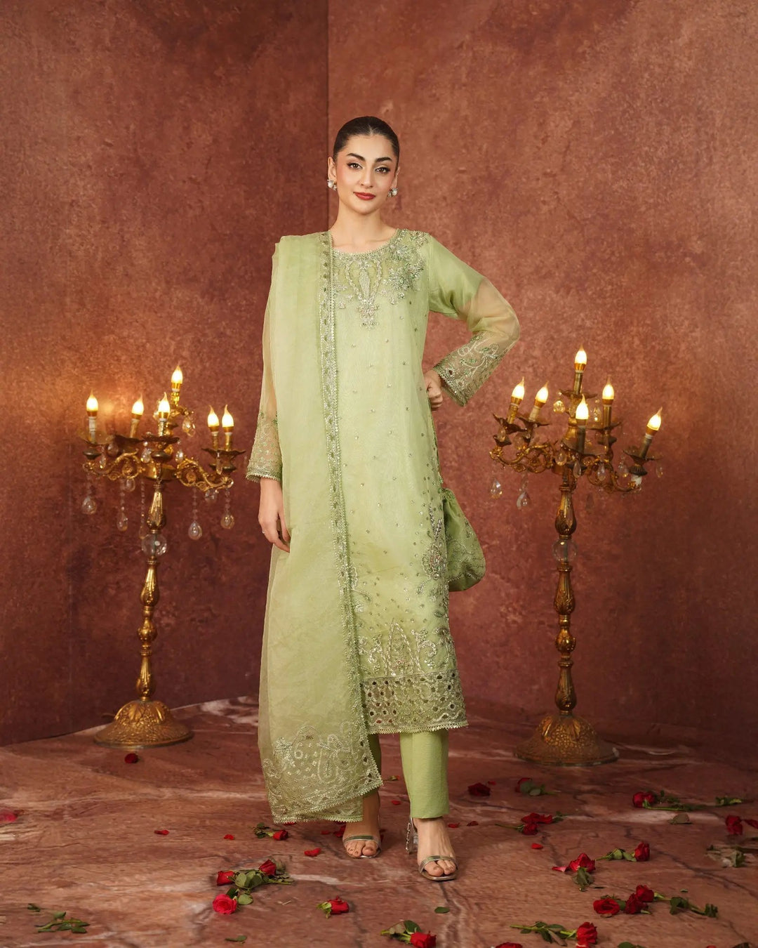 Semi Pure Tissue 3PC | 4117 Sha Posh Textile