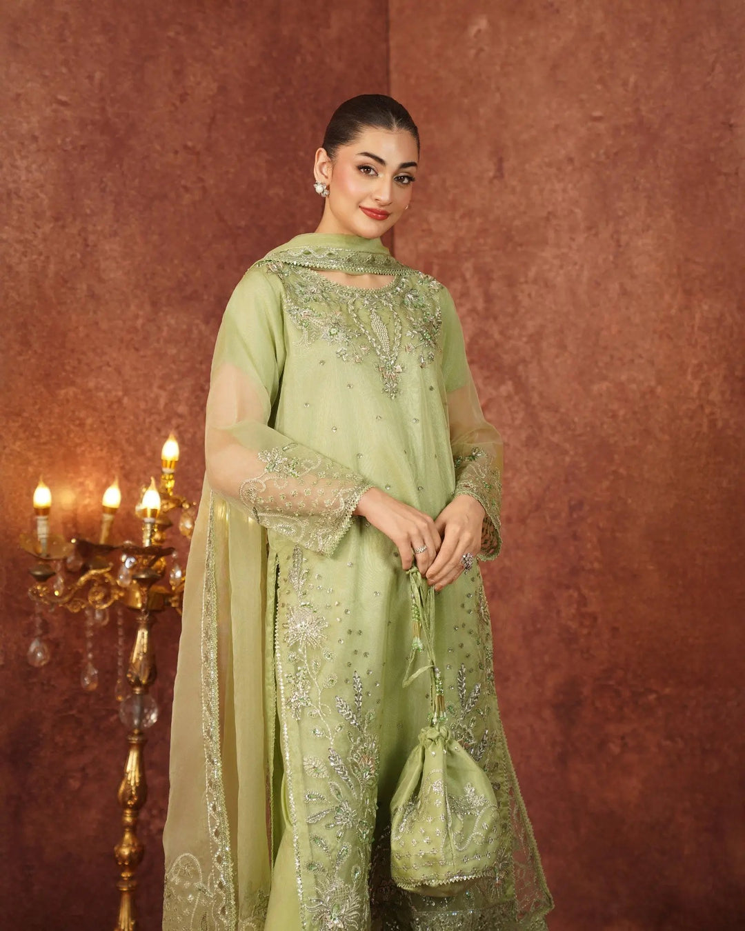 Semi Pure Tissue 3PC | 4117 Sha Posh Textile